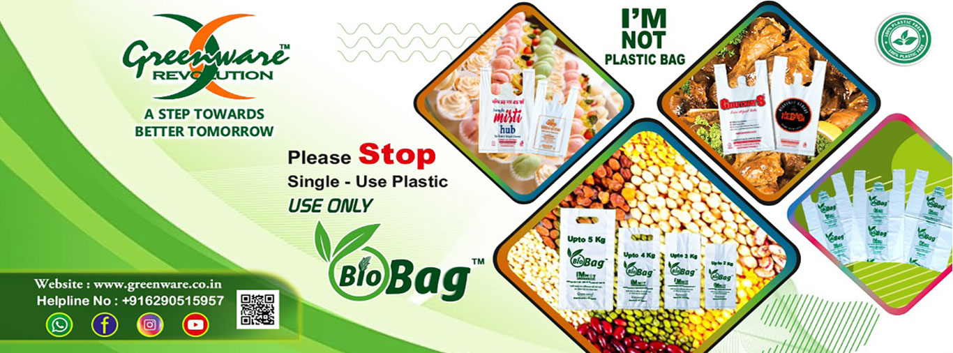 eco friendly compostable bags in kolkata